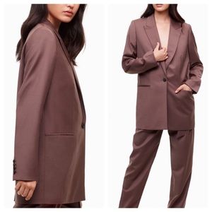 Aritzia Wilfred Belcastel Jacket Blazer Sz S